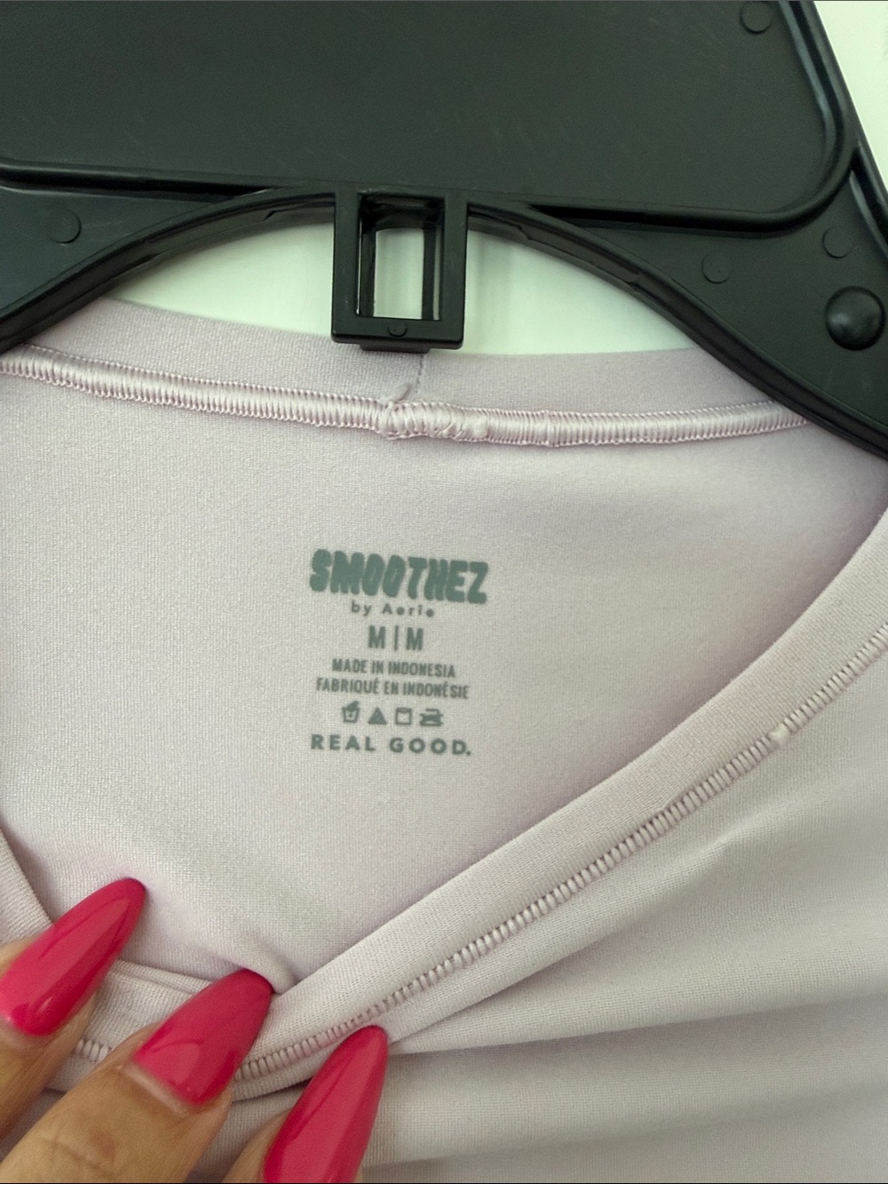 Aerie Lavender smoothez tee - Picture 2 of 3